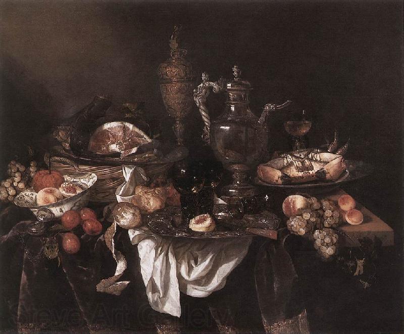 BEYEREN, Abraham van Banquet Still-Life gf France oil painting art